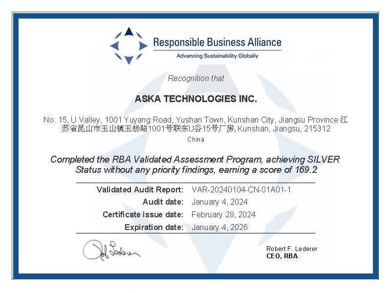RBA Certificate 3